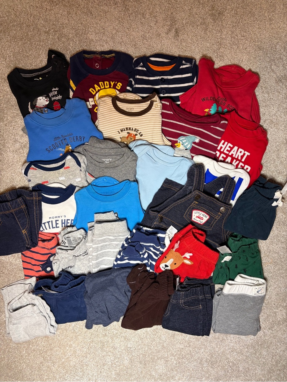 Baby boy carters bundle